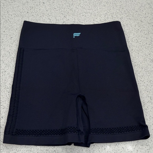 Fabletics Navy Bike Shorts - Picture 3 of 3